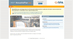 Desktop Screenshot of mutualaidplan.org